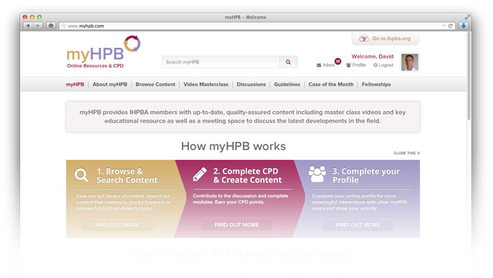 myHpb Logo